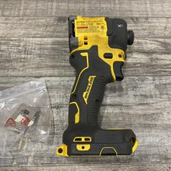 AS-IS DEWALT 20V XR Brushless Cordless 1/4 in. Quiet Hydraulic Impact Driver (Tool-Only)