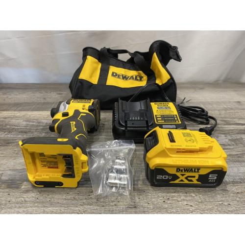 AS-IS DEWALT ATOMIC 20V MAX Lithium-Ion Cordless 1/4 in. Brushless Impact Driver Kit