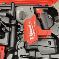AS-IS Milwaukee FUEL 18V Lithium-Ion Brushless 1 in. Cordless SDS-Plus Rotary Hammer Kit