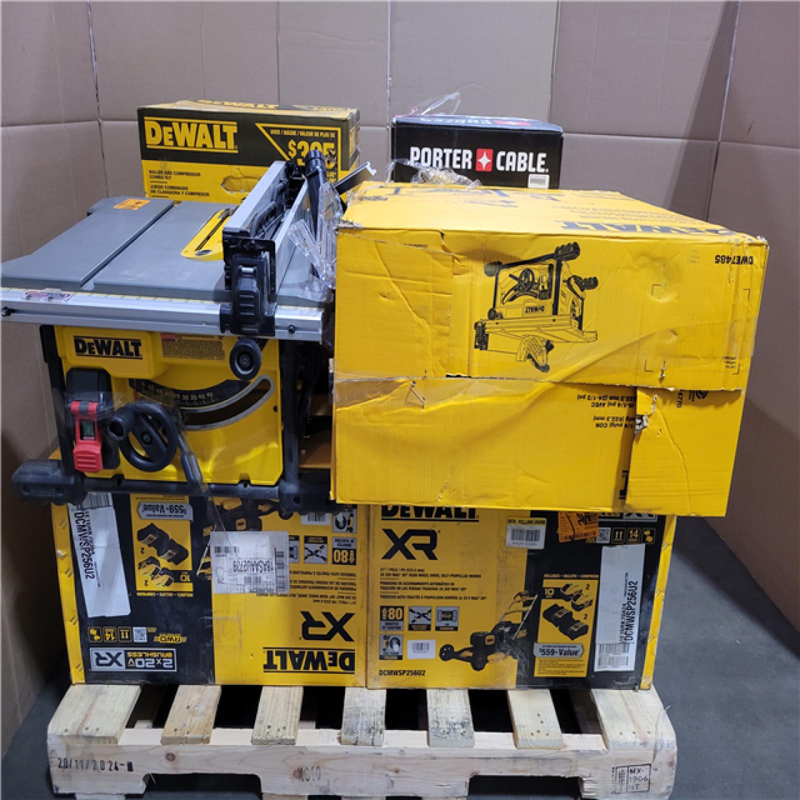 CALIFORNIA AS-IS TOOL PALLET