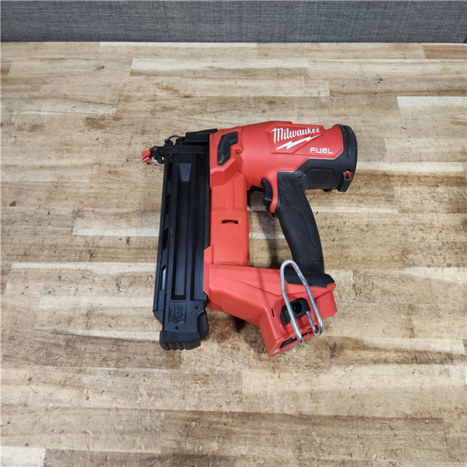 HOUSTON LOCATION - AS - IS Milwaukee FUEL 18-Volt Lithium-Ion Brushless Cordless Gen II 18-Gauge Brad Nailer (Tool-Only)