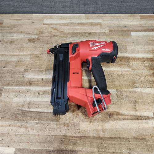 HOUSTON LOCATION - AS - IS Milwaukee FUEL 18-Volt Lithium-Ion Brushless Cordless Gen II 18-Gauge Brad Nailer (Tool-Only)
