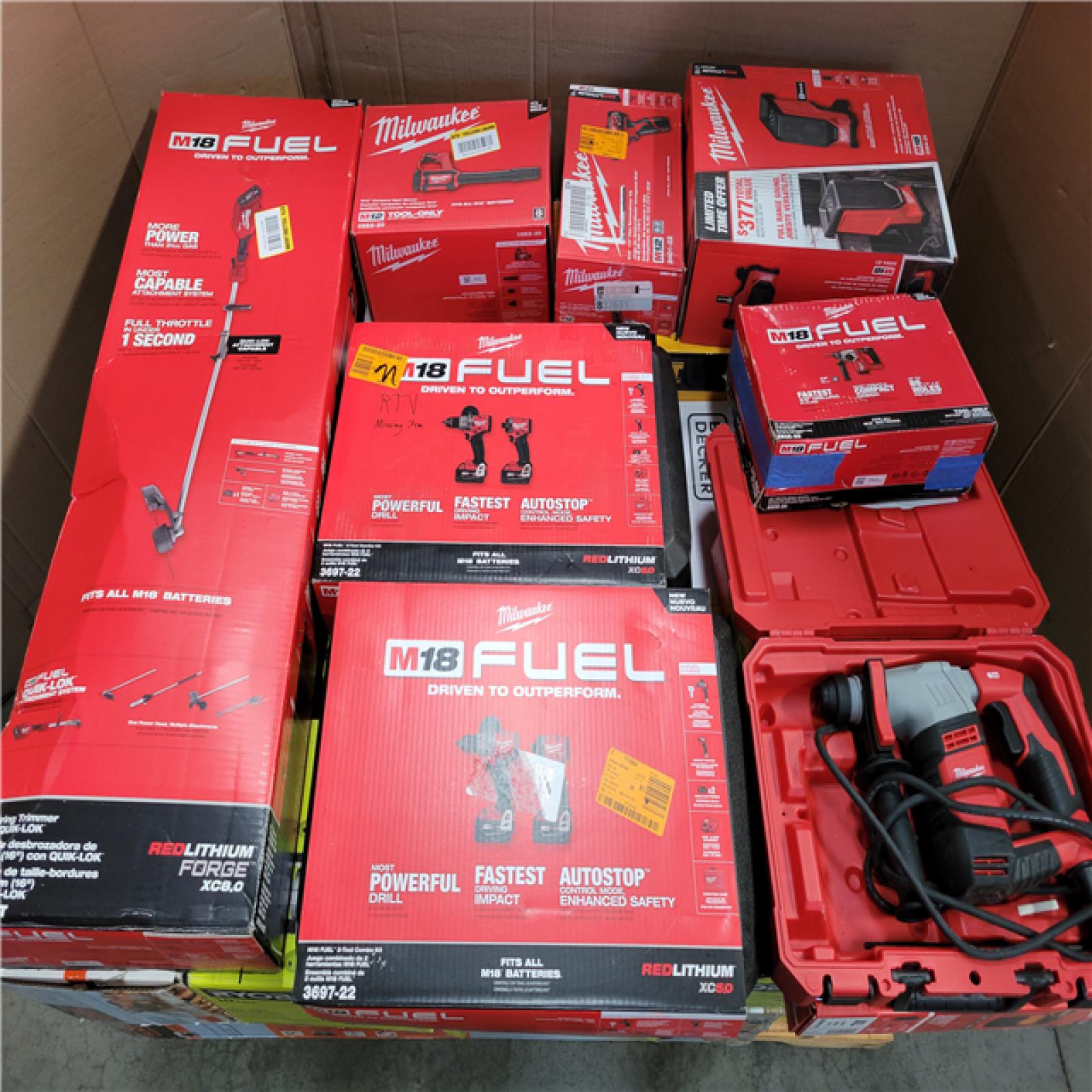 CALIFORNIA AS-IS TOOL PALLET