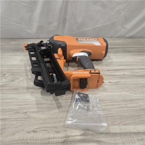 AS-IS RIDGID 18V Cordless 21° 3-1/2 in. Framing Nailer (Tool Only)