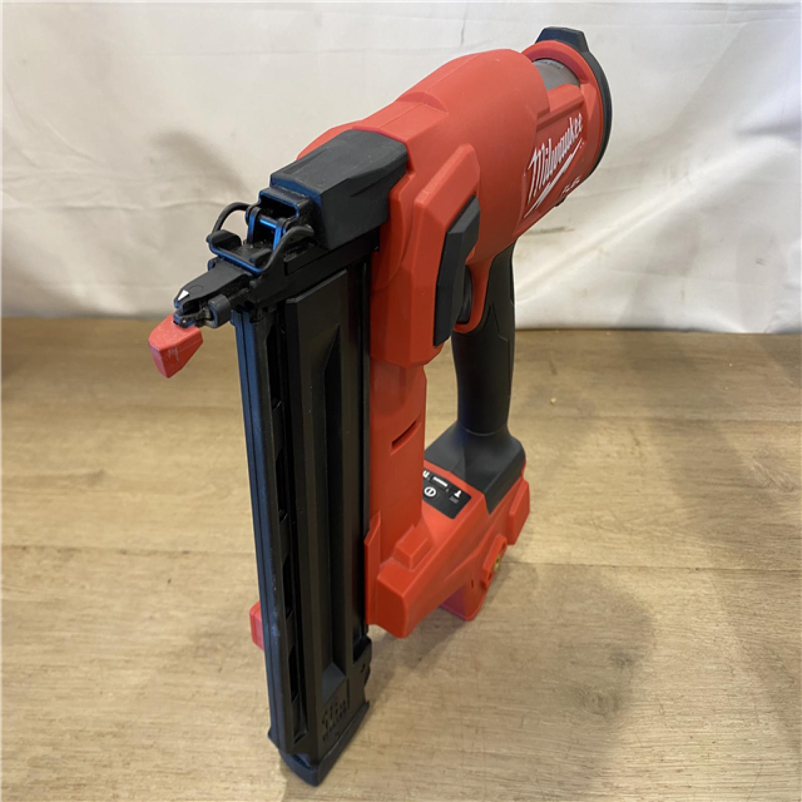 AS-IS Milwaukee FUEL 18-Volt Lithium-Ion Brushless Cordless Gen II 18-Gauge Brad Nailer (Tool-Only)