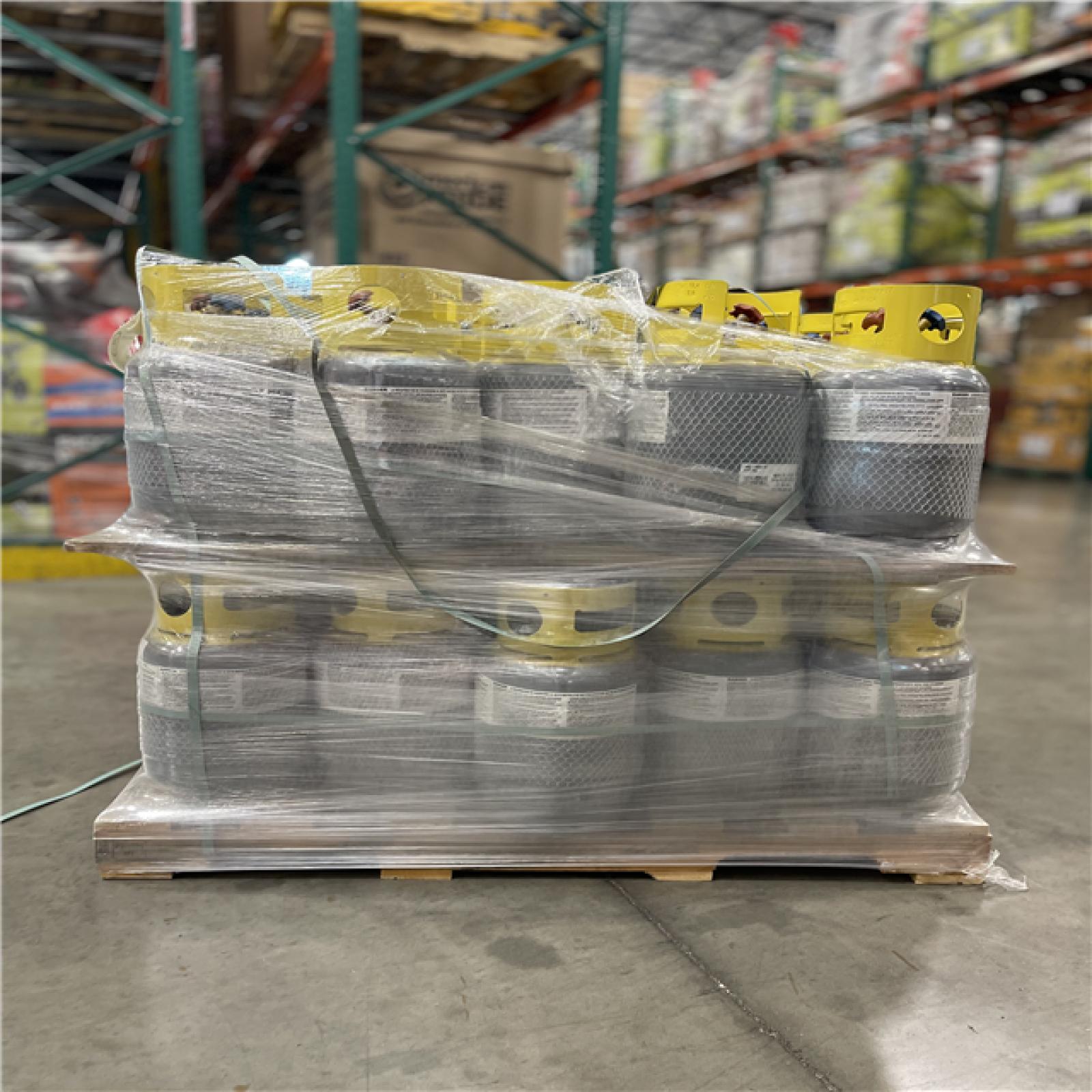 DALLAS LOCATION- AS-IS REFRIGERANT CYLINDER PALLET (40 UNITS)