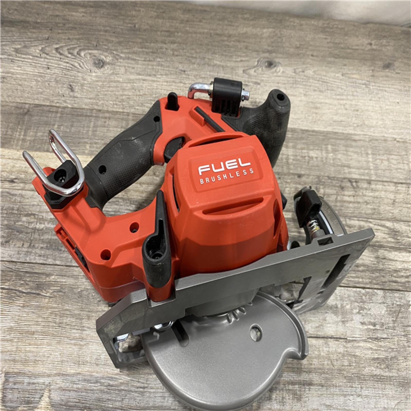 AS-IS Milwaukee FUEL 18V Lithium-Ion Brushless Cordless 6-1/2 in. Circular Saw (Tool-Only)