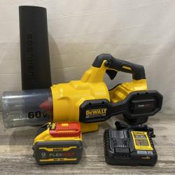 AS-IS DEWALT FLEXVOLT 60V MAX 125 MPH 600 CFM Brushless Cordless Battery Powered Blower Kit