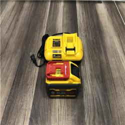 AS-IS DEWALT 20V/60V MAX FLEXVOLT Lithium-Ion 9.0Ah Battery and Charger Starter Kit