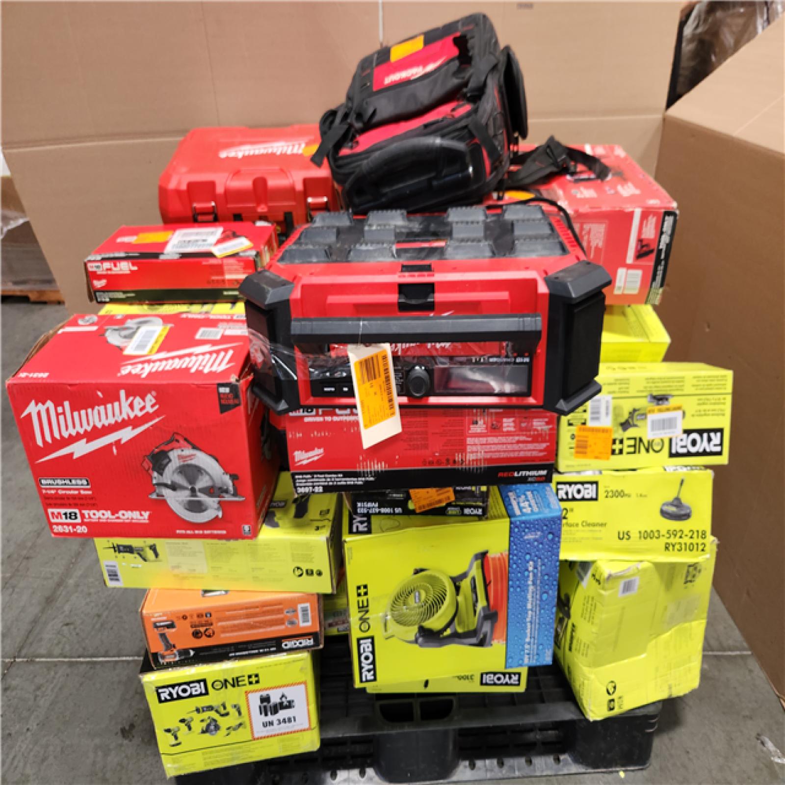 CALIFORNIA AS-IS TOOL PALLET