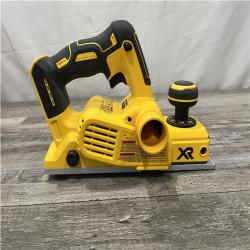 AS-IS DEWALT 20V MAX XR Cordless Brushless 3-1/4 in. Planer (Tool Only)