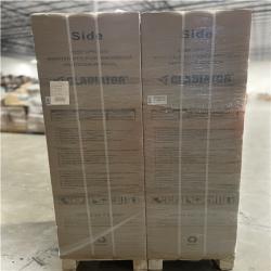 DALLAS LOCATION- NEW! Gladiator Flex 78in W x 75 in H x 19in D Pre-Assembled 24 Gauge Welded Steel 5-Piece Garage System in Silver Tread (2 SETS)