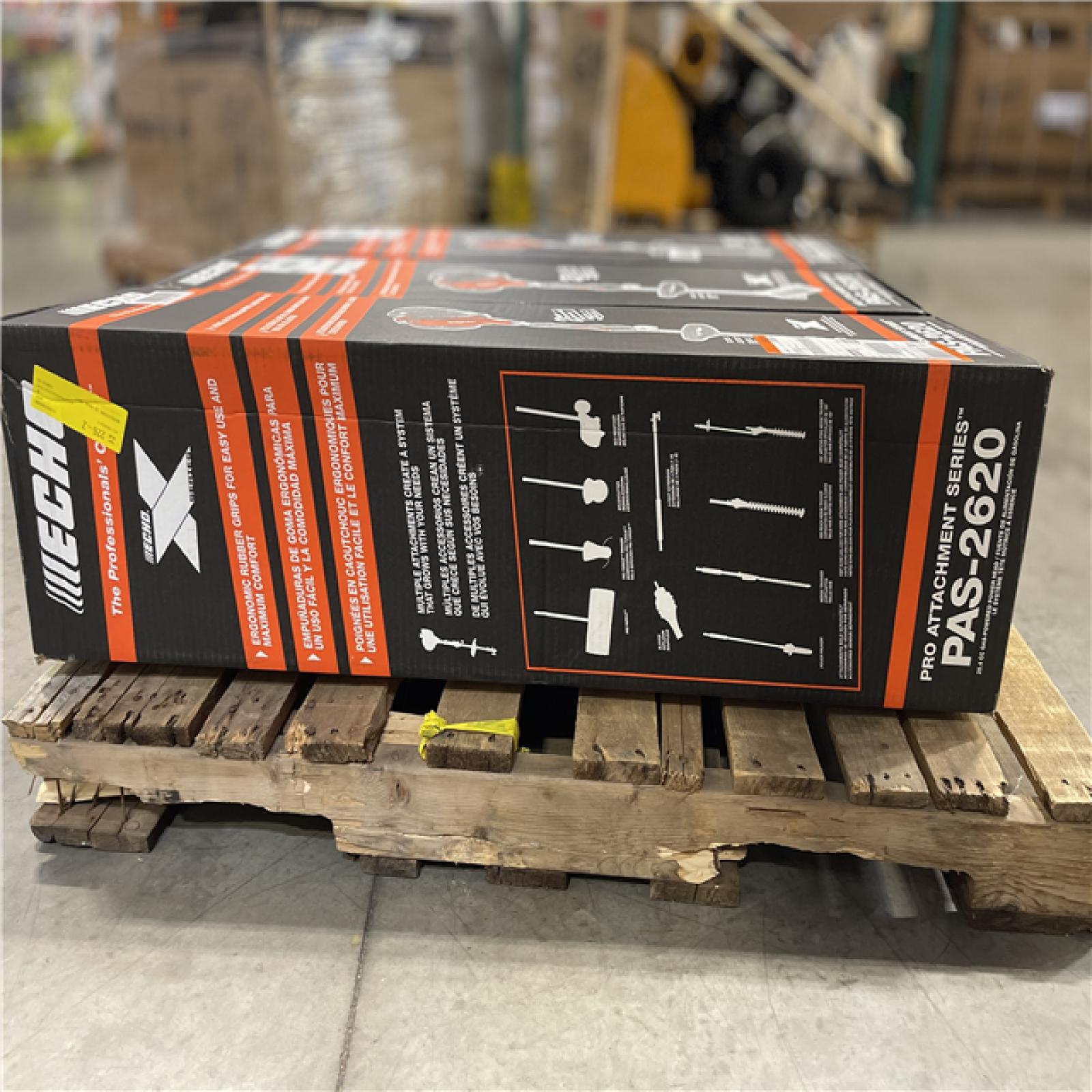 DALLAS LOCATION- NEW!- ECHO 25.4 cc Gas 2-Stroke X Series Attachment Capable Power Head (POWER HEAD ONLY LOT OF 3)