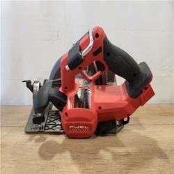 AS-IS- Milwaukee FUEL 18V Lithium-Ion Brushless Cordless 7-1/4 in. Circular Saw (Tool-Only)