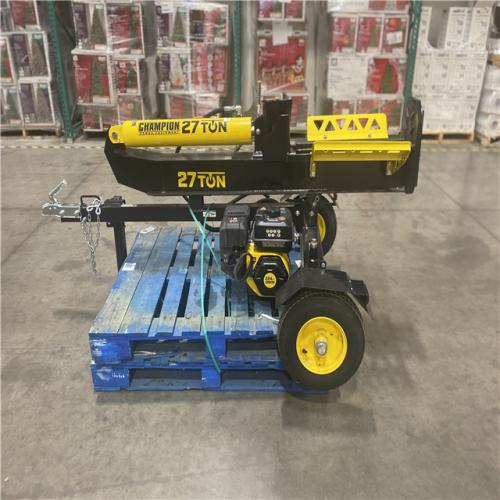 Dallas Location - As-Is 27 Ton 224cc Gas Wood Log Splitter
