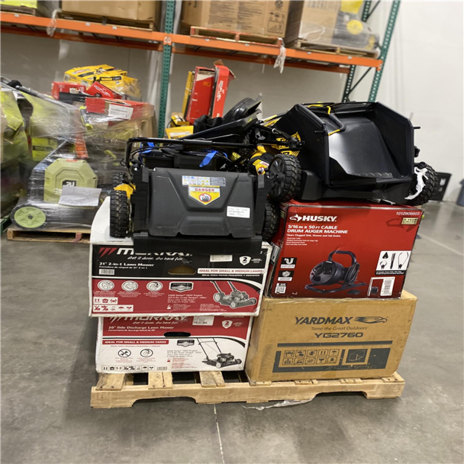 Dallas Location - As-Is Outdoor Power Equipment