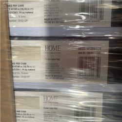 DALLAS LOCATION- HOME DECORATORS Crater Lake Oak 20 MIL x 7.1 in. W x 48 in. L Click Lock Waterproof Planks (18.8 sqft/case) (30 UNITS)