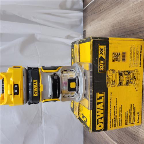 AS-IS Dewalt 20V MAX XR Brushless Cordless Compact Router (Tool Only)