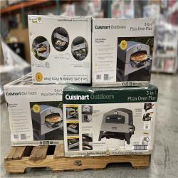 DALLAS LOCATION- CUISINART OUTDOORS 3-In-1 Propane Tank Griddle and Grill Outdoor Pizza Oven PALLET-(5 UNITS)