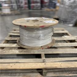 DALLAS LOCATION - AS-IS Southwire 2,500 ft. 6 White Stranded CU SIMpull THHN Wire (SEE NOTES)