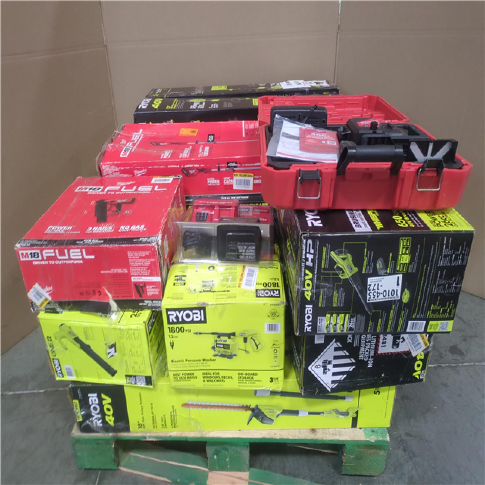 CALIFORNIA AS-IS TOOL PALLET