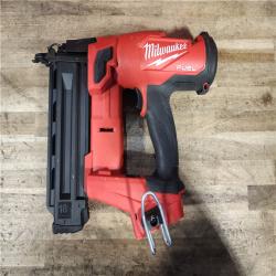 HOUSTON LOCATION - AS-IS Milwaukee FUEL 18-Volt Lithium-Ion Brushless Cordless 18-Gauge Brad Nailer (Tool-Only)