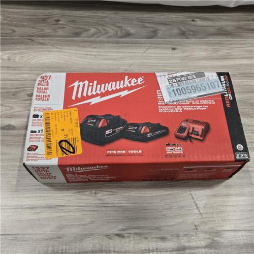 NEW! - Milwaukee M18 18-Volt Lithium-Ion Starter Kit