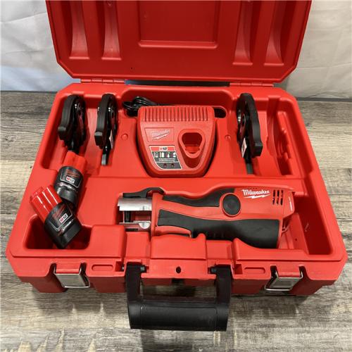 AS-IS Milwaukee 12-Volt Lithium-Ion Force Logic Cordless Press Tool Kit