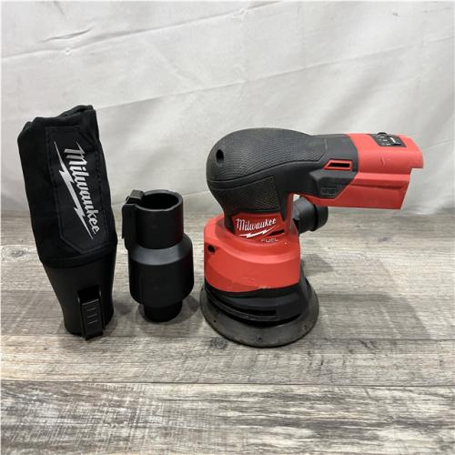 AS-IS Milwaukee 18V Lithium-Ion Brushless Cordless FUEL 5 in. Random Orbit Sander (Tool-Only)