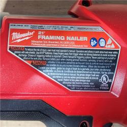 HOUSTON LOCATION - AS-IS Milwaukee FUEL 3-1/2 in. 18-Volt 21-Degree Lithium-Ion Brushless Cordless Framing Nailer (Tool-Only)