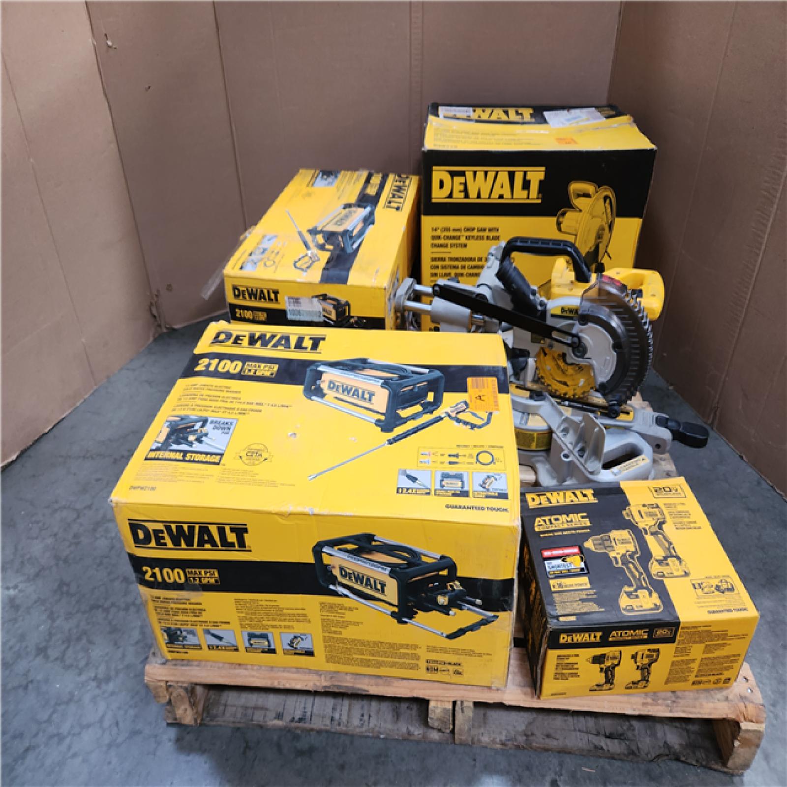 CALIFONIA  AS-IS TOOL PALLET