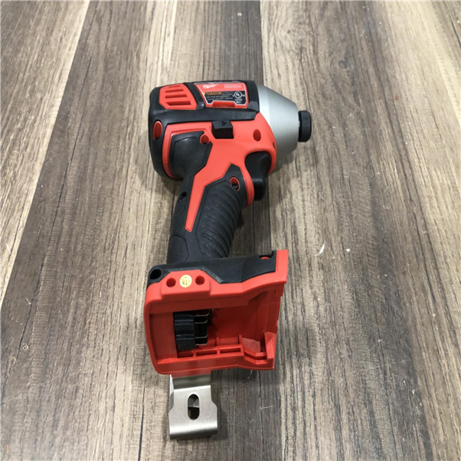 AS-IS Milwaukee M18 18V Lithium-Ion Cordless 1/4 in. Hex Impact Driver (Tool-Only)