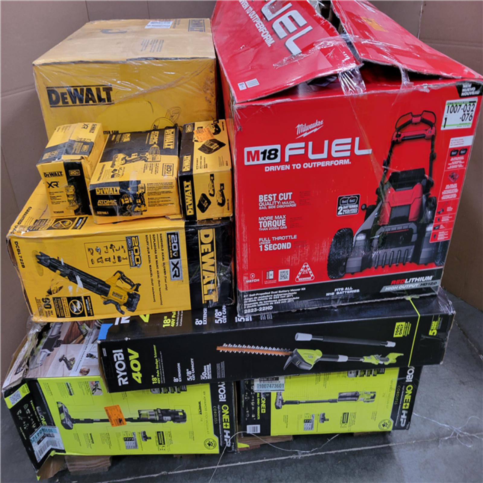 CALIFORNIA AS-IS TOOL PALLET