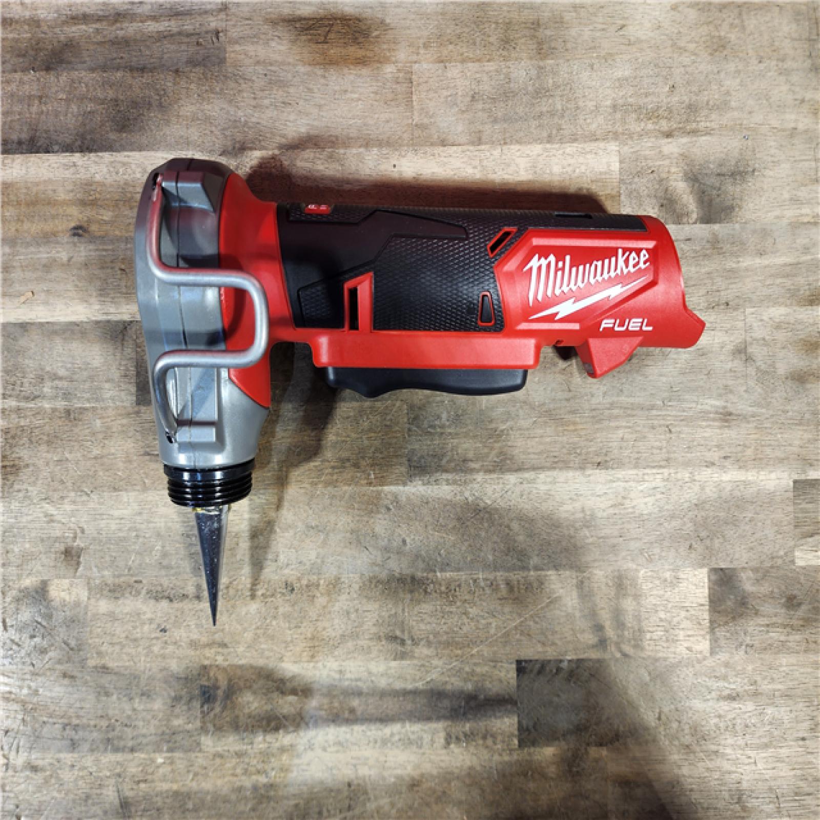 HOUSTON LOCATION - AS-IS MILWAUKEE M12 FUEL ProPEX Expander Tool with 1/2 in. - 1 in. RAPID SEAL ProPEX Expander Heads (TOOL ONLY)