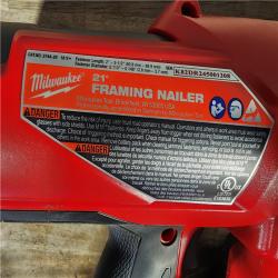 HOUSTON LOCATION - AS-IS Milwaukee 2744-20 M18 FUEL 3-1/2 in. 18-Volt 21-Degree Lithium-Ion Brushless Cordless Framing Nailer (Tool-Only)