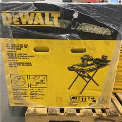 NEW- DeWALT D36000S 10 Professional Heavy Duty Wet Tile Saw Attachment W/ Stand