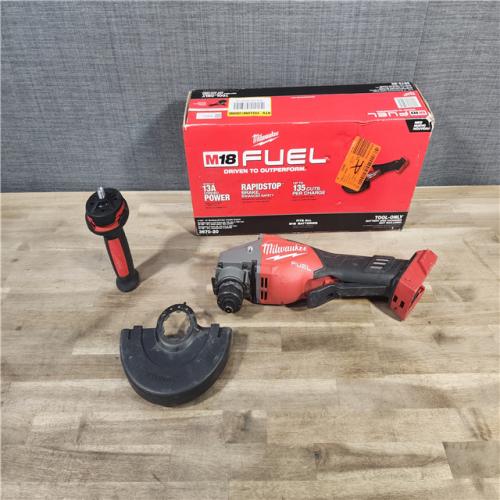 HOUSTON LOCATION - AS-IS Milwaukee M18 FUEL 4-1/2-6 Braking Grinder, Paddle Switch