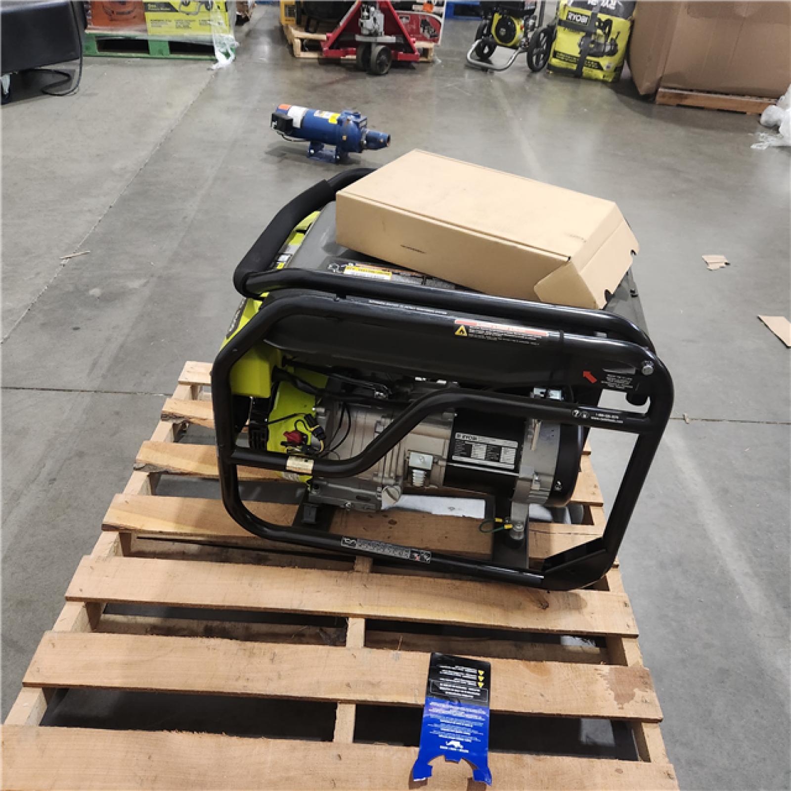 Dallas Location - As-Is RYOBI 6800-Watt  Gasoline  Generator