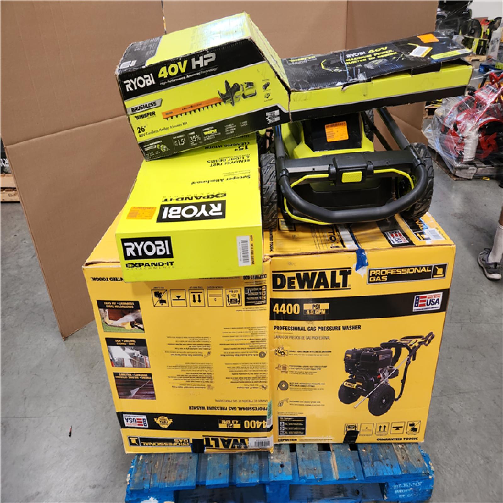CALIFORNIA AS-IS OUTDOOR POWER EQUIPMENT