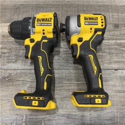 AS-IS DEWALT ATOMIC 20-Volt MAX Lithium-Ion Cordless Combo Kit