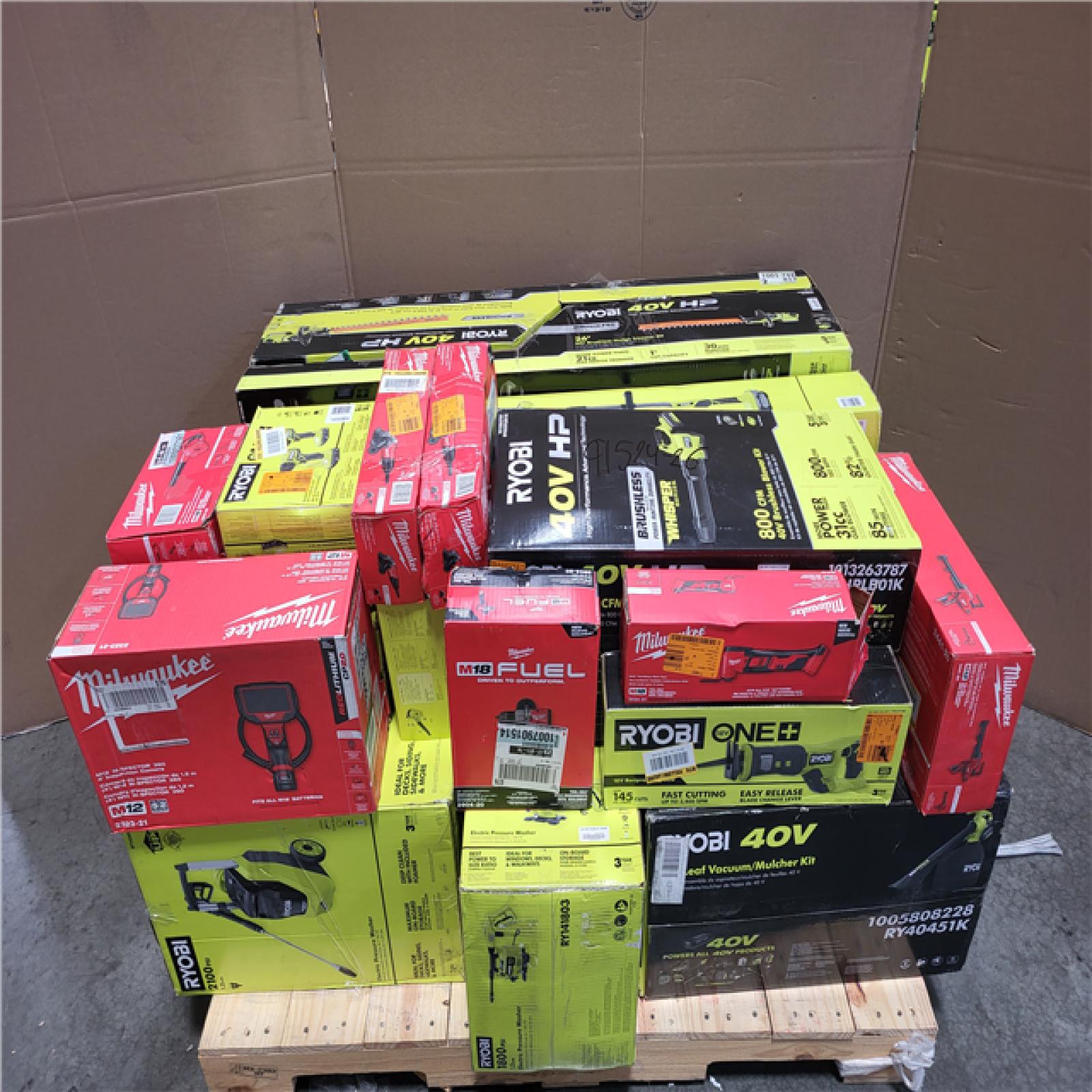 CALIFORNIA AS-IS TOOL PALLET