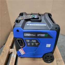 CALIFORNIA NEW DUROMAX 5 500-WATT REMOTE START TRI FUEL GASOLINE PROPANE NATURAL GAS PORTABLE DIGITAL INVERTER GENERATOR