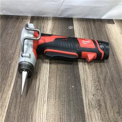 AS-IS Milwaukee M12 Cordless PEX Expansion Tool Kit with 1 in. Plastic Tubing Cutter