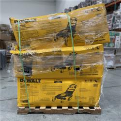 DALLAS LOCATION- AS-IS DeWalt 28 in. 224cc E-GOV Engine 3-in-1 Gas RWD Self-Propelled Lawn Mower PALLET (3 UNITS)