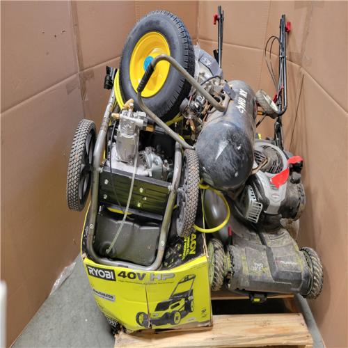 CALIFORNIA AS-IS OUTDOOR POWER EQUIPMENT