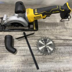 AS-IS DEWALT ATOMIC 20V MAX Cordless Brushless 4-1/2 in. Circular Saw (Tool Only)