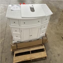 Houston Location - AS-IS home improvement pallet HAMPTON HARBOR 45 IN. W X 22IN. VANITY