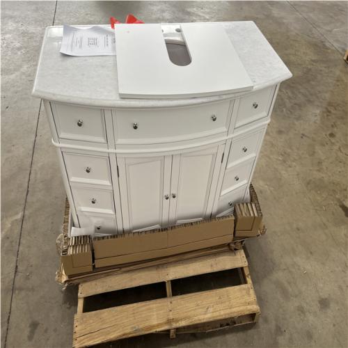Houston Location - AS-IS home improvement pallet HAMPTON HARBOR 45 IN. W X 22IN. VANITY