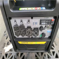 CALIFORNIA AS-IS CHAMPION 6 500/5 250-WATT RECOIL START  GAS PROPANE DUAL FUEL INVERTER PORTABLE GENERATOR