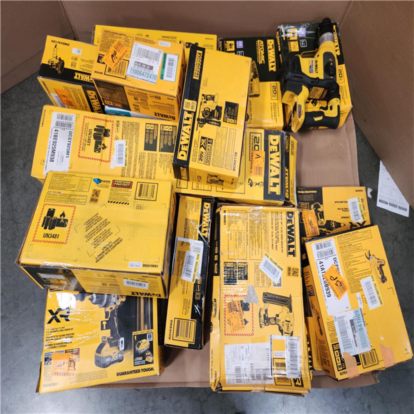 CALIFORNIA AS-IS TOOL PALLET